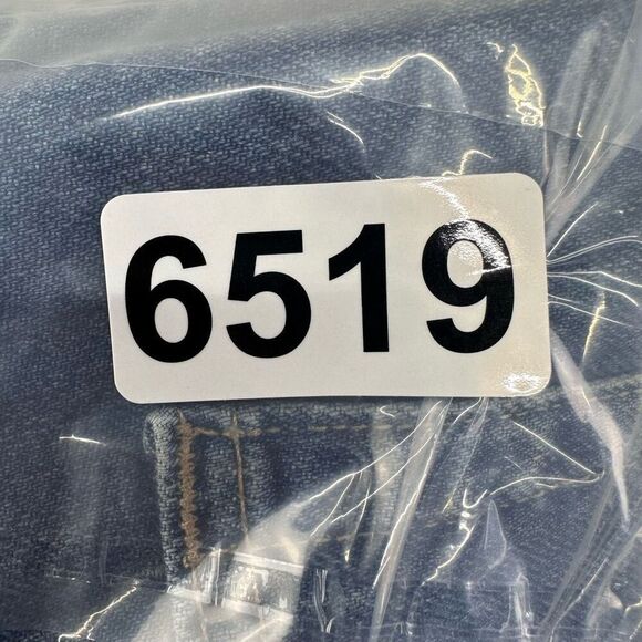 BIG STAR Jeans Women’s 32 Blue High Rise Distressed Straight Leg Baggy Loose - Picture 11 of 11